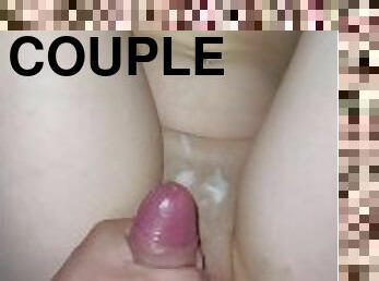 pussy, russisk, amatør, cumshot, tenåring, par, ung-18, virkelig