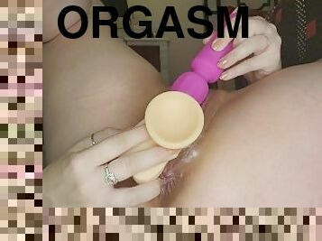 orgasm, fitta-pussy, amatör, milf, leksak, piercad, ensam