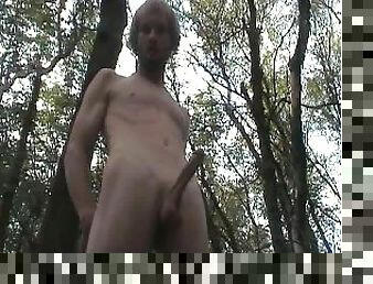 Outdoor Naked Horny Jackoff (2007)