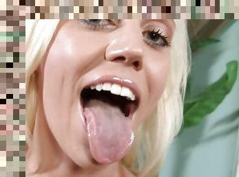 babes, blowjob, cumshot, svelging, skitten, pov, cum, blond, fetisj