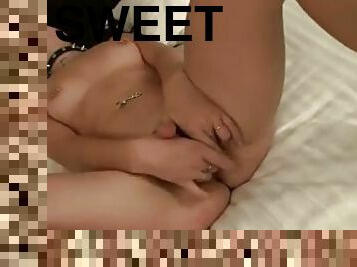 onani, tenåring, pov, kåt, webkamera, søt-sweet, alene, brunette