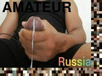 masturbare-masturbation, orgasm, amatori, jet-de-sperma, negresa, pula-imensa, laba, sperma, futai, solo