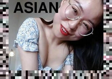 asiatisk, röv, masturbation, amatör, tonåring, pov, flickvän, kåt, webbkamera, fetisch