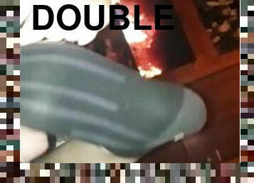 Part one of last nights amazing double footjob=)