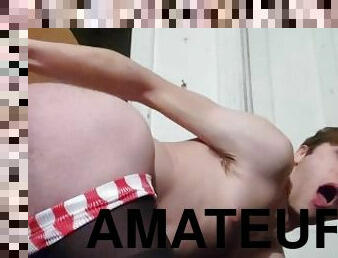 extrême, amateur, anal, ados, gay, culotte, solo, exhibitionniste, humide, taquinerie