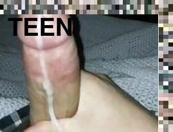 onani, kæmpestor-pik, teenager, berømthed, afrivning, sperm, hollandsk, pik