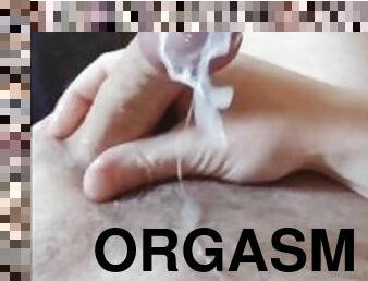 masturbación, orgasmo, amateur, chorro-de-corrida, polla-enorme, hardcore, paja, esperma, a-solas, polla