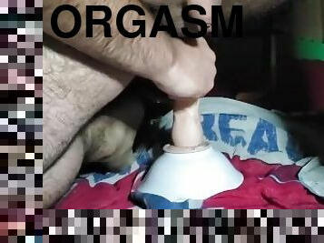 orgasm, pisandu-se, amatori, anal, gay, solo, penetrand