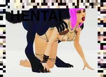 monstru, pula-imensa, hardcore, curva, animatie, hentai, 3d, pula, tare, salbatic