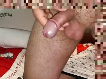 masturbation, amatör, cumshot, sprut, ensam, bollar, kuk, retande