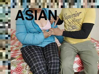 asiatique, gros-nichons, maman-et-garçon, vieux, femme, anal, mature, milf, ados, maison