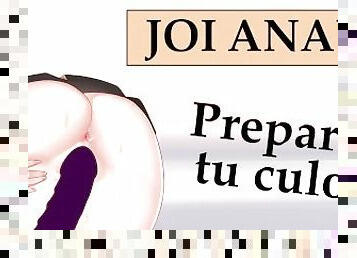 JOI anal challengue en español. Orgasmos incluidos.