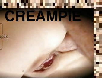 A quick pov anal creampie