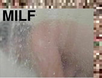 mandi, mastubasi, amatir, jenis-pornografi-milf, ibu, kamera, pengintipan, ibu-mother, kecil-mungil, mandi-shower