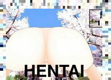 pov, hentai, 3d, cowgirl