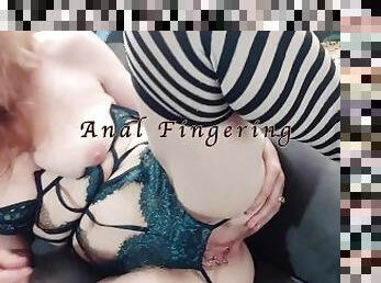 masturbieren, dilettant, anal-sex, fingerspiele, rothaarige, schlampe, durchdringend, fest-tight, petite, gote