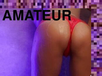 My Hot Pleasures Under the Shower - Hot Girl Miamana 4K - Amateur Couple in Paris France