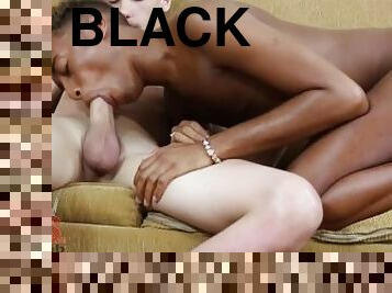 blowjob, cumshot, stor-pikk, interracial, homofil, svart, twink, pikk