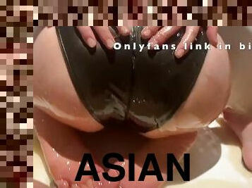 asiatic, amatori, japoneza, masaj, picioare, fetish