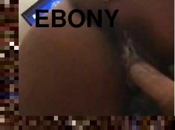 Thick ebony rides bwc