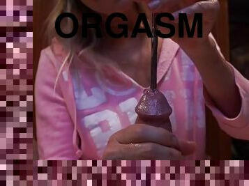 orgasm, amatör, mogen, avsugning, cumshot, gigantisk-kuk, milf, leksak, hemmagjord, avrunkning