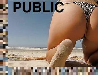 traseiros, mijando, público, esguincho, amador, casal, praia, puta-slut, rabo, sozinho