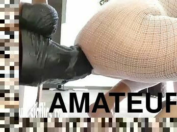 extremo, con-el-puño, masturbación, orgasmo, squirting, amateur, anal, juguete, consolador, fetichista