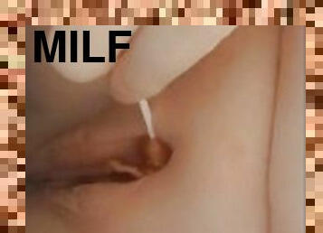 masturbation, pissande, amatör, milf, fetisch, ensam, godisklubba, tatuering