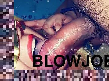 Gag blowjob