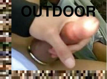 Solo Jerk Off Outdoor Public Wank Getting Caught By Strangers