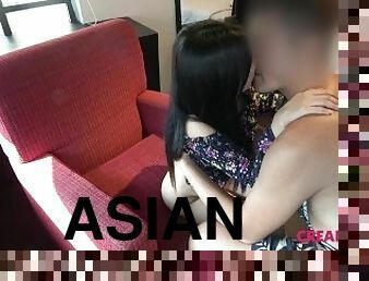 Married Asian whore cheats on her husband