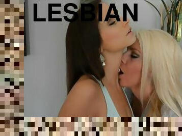 lesbické, bozkávanie, fetišistické