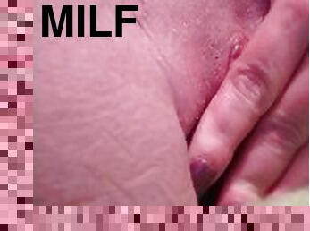 onani, orgasme, sprøjte, amatør, milf, solo, indsættelse