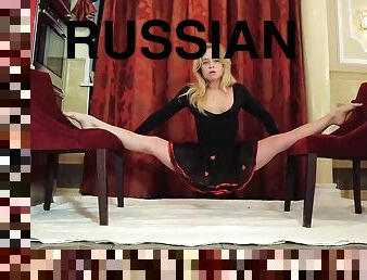 Olesya Kisbeka In Blonde Big Tits Doing Incredible Spreads