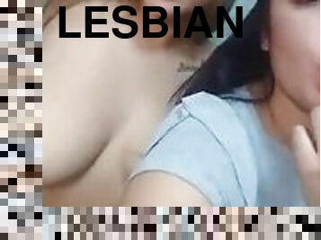 payudara-besar, pesta, muncrat, amatir, sayang, lesbian-lesbian, latina, sudut-pandang, realitas