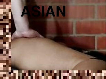 asiatisk, amatör, anal, creampie, svart, fötter, sprut, vacker, oskuld