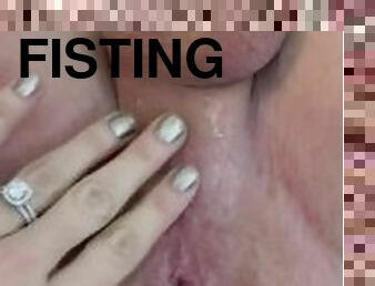 Fist fucking pantie stuffing up his cuck ass. Fist that bitch