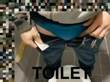 Toilet penis man