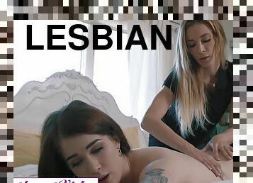 Blonde Brunette Have Sensational Sex With Aiden Ashley And Evelyn Claire