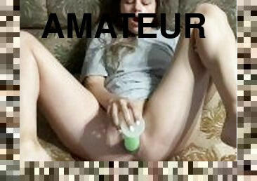 cur, masturbare-masturbation, pasarica, amatori, bunaciuni, jucarie, picioare, dildo, cur-butt, solo