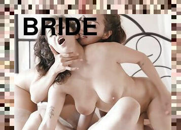 Holy Matri- Moly Baited Bride Whitney W - April Oneil And Whitney Wright