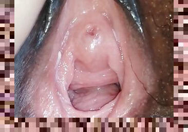 vagina-pussy, berkulit-hitam, hitam, ketat, mengagumkan, lubang-anus, basah