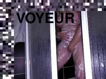 baignade, masturbation, orgasme, amateur, mature, milf, maison, maman, cam, belle-femme-ronde