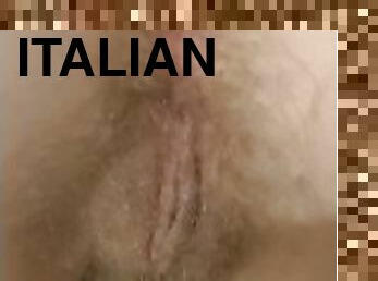 amatir, anal, sayang, penis-besar, pasangan, sudut-pandang, pertama-kali, italia, penis