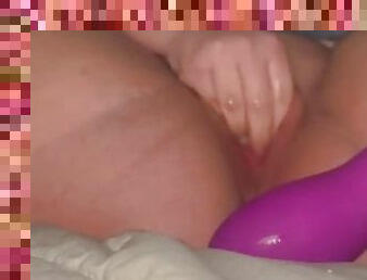 orgasmo, coño-pussy, squirting, amateur, juguete, regordeta, consolador, a-solas