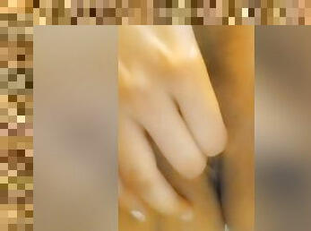 Hairy Indian Pussy Fingering Closeup