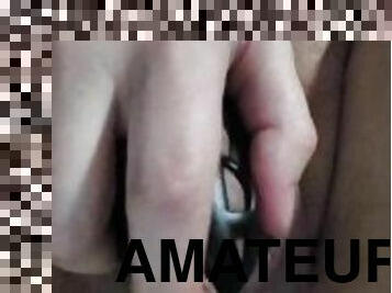 masturbation, amatör, anal, leksak, ritt, dildo, fetisch, ensam