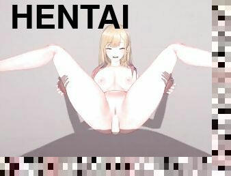 hentai, 3d, muñeca