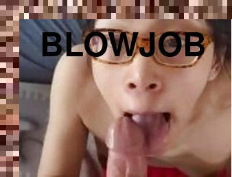 Birthday Blowjob with Cumshot