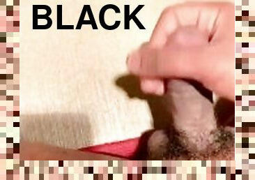 Small black cock